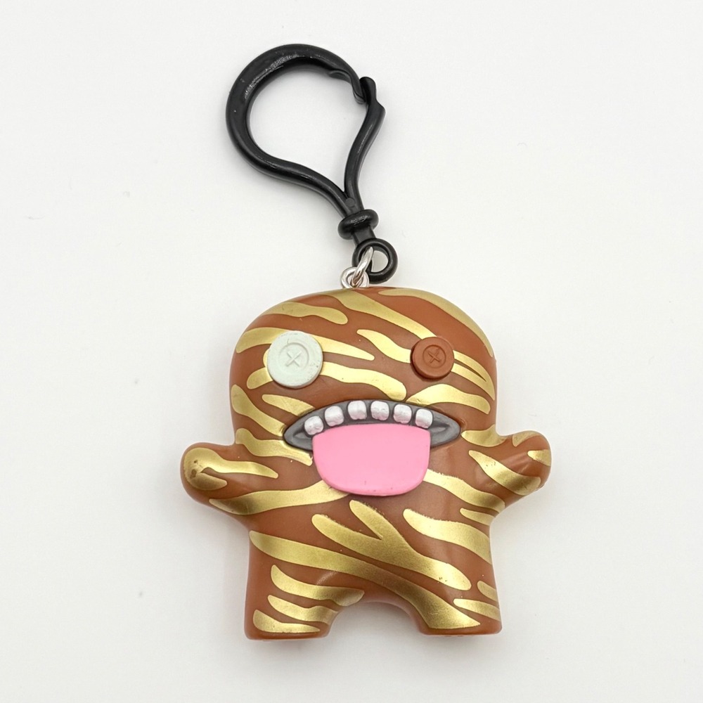 Fuggler Gold Edition Keychain Oogah Boogah Tiger Stripe 24 Carats of Chaos Rare